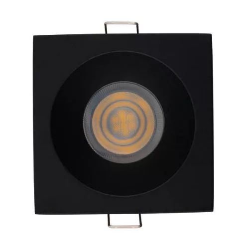 LED süllyesztett mennyezeti fürdőszobai lámpatest DELTA 8370 GU10 IP20/IP54 Fekete Nowodvorski