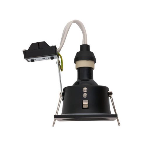 LED süllyesztett mennyezeti fürdőszobai lámpatest DELTA 8370 GU10 IP20/IP54 Fekete Nowodvorski