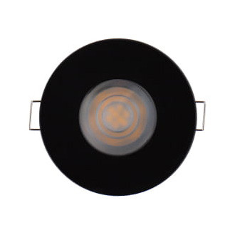 LED süllyesztett mennyezeti fürdőszobai lámpatest GOLF 8376 GU10 IP20/IP54 fekete Nowodvorski