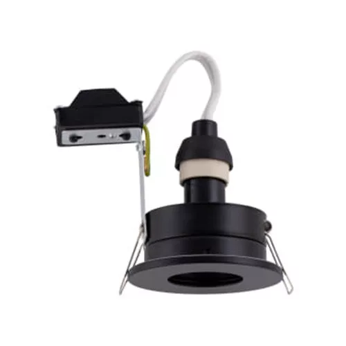 LED süllyesztett mennyezeti fürdőszobai lámpatest GOLF 8376 GU10 IP20/IP54 fekete Nowodvorski