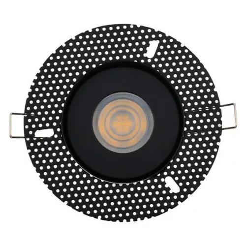 LED süllyesztett mennyezeti fürdőszobai lámpa ECHO 8372 GU10 IP20/IP54 fekete Nowodvorski