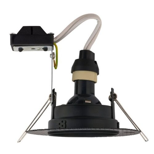 LED süllyesztett mennyezeti fürdőszobai lámpa ECHO 8372 GU10 IP20/IP54 fekete Nowodvorski