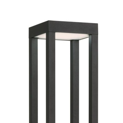 Kültéri kerti lámpa STRUCTURE LED 8145 IP54 13W 3000K Pole Black Nowodvorski