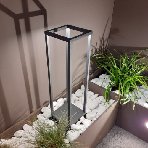 Kültéri kerti lámpa SYMMETRY LED 8180 IP54 7W 3000K grafitoszlop Nowodvorski