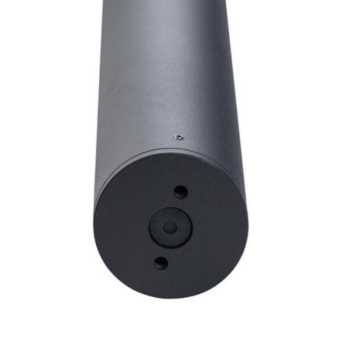 TUBINGS 8158 GU10 IP54 kültéri kerti lámpa mozgatható rúd fekete Nowodvorski