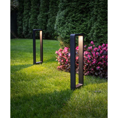 Kültéri kerti lámpa THIKA LED 9118 IP54 9W 3000K Pole Black Nowodvorski