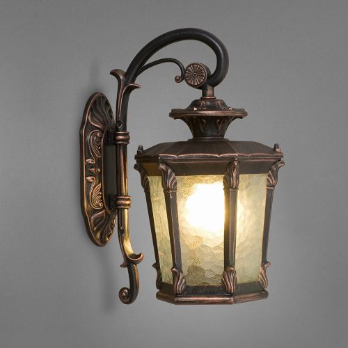 Kerti lámpa Fali lámpa AMUR I 4692 E27 IP23 Réz Nowodvorski