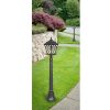 Kültéri kerti lámpa TAY 5294 E27 IP23 Pole Black Nowodvorski