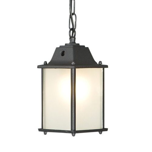 Kültéri kerti mennyezeti lámpa SPEY I 5291 E27 IP23 túlnyúlás fekete Nowodvorski