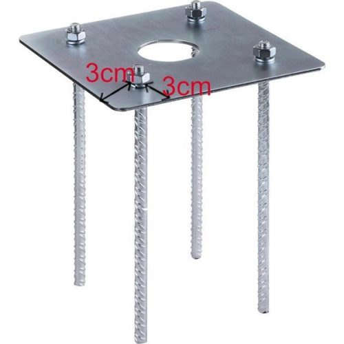 Rögzítőalap oszlopokhoz PATHWAY ALAPCSÉSZLET 8795 Fém Nowodvorski