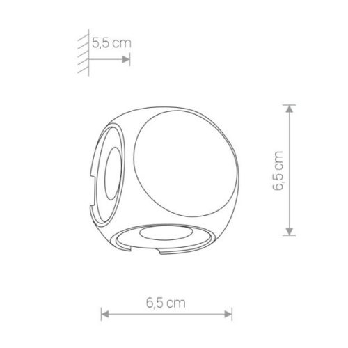 Kerti lámpa Fali lámpa PATRAS LED 9115 IP54 4x1W 3000K Fekete Nowodvorski