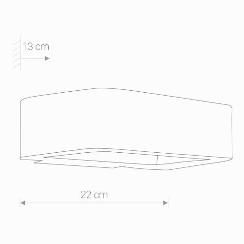 Kerti lámpa Fali lámpa MUNO LED 6776 IP54 6W 3000K Grafit Nowodvorski