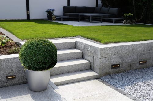 Kültéri kerti homlokzati lámpa BAY LED M 8165 5W 3000K süllyesztett fekete Nowodvorski