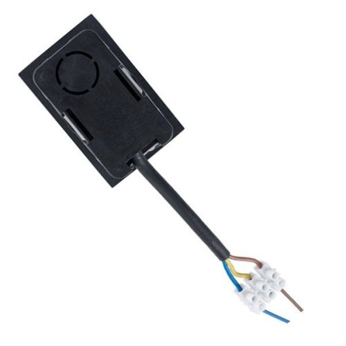 Kültéri kerti homlokzati lámpa BAY LED M 8165 5W 3000K süllyesztett fekete Nowodvorski