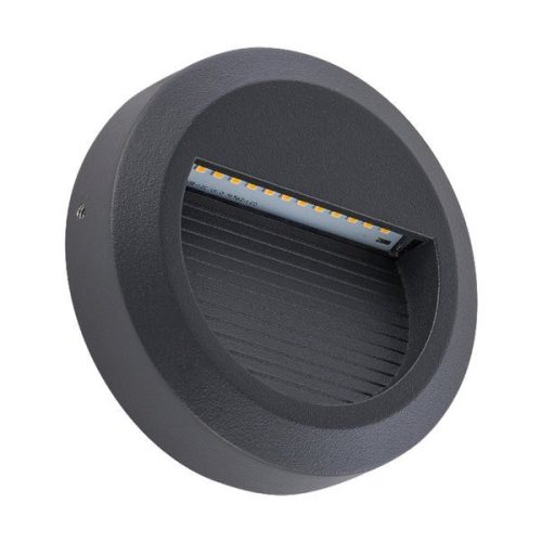 Kültéri kerti lámpa SIDEWALK LED 8147 IP54 1.6W 3000K süllyesztett fekete Nowodvorski