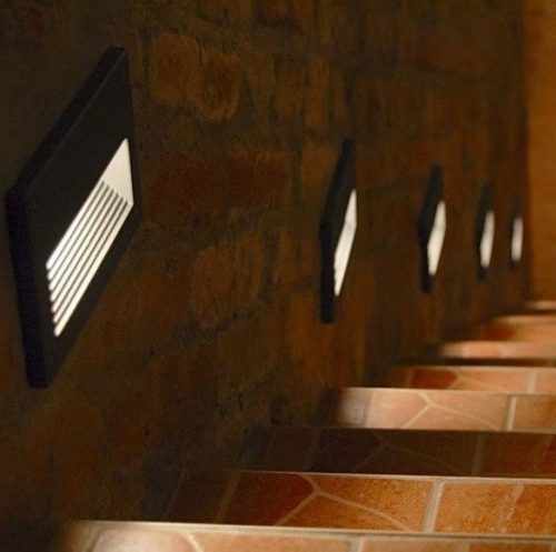 Kültéri kerti lámpa BASALT I 3412 E14 IP44 süllyesztett fekete Nowodvorski