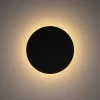 Fali lámpa, felületre szerelhető LED lámpa, 7W, 60lm, 3000K, meleg fekete, RING LED S 7634, Nowodvorski