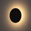 Fali lámpa, felületre szerelhető LED lámpa, 7W, 60lm, 3000K, meleg fekete, RING LED S 7634, Nowodvorski