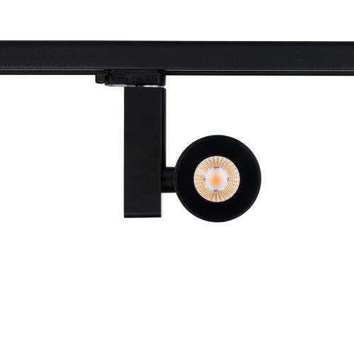 Sínre szerelhető spotlámpa, sínre szerelhető lámpa, 3 fázisú LED, 20W, 1600lm, 4000K, semleges fekete, CTLS NEA 8754, Nowodvorski