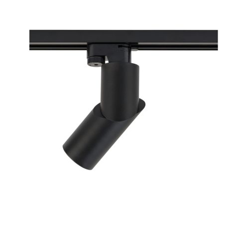 Sínre szerelhető spotlámpa, 1 fázisú, GU10, fekete, modern, PROFILE INDIA 7657 Nowodvorski