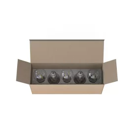   5x LED izzó E27 Hagyományos A60 2W 160lm 2200K Meleg 360° IZZÓ 7487 Nowodvorski