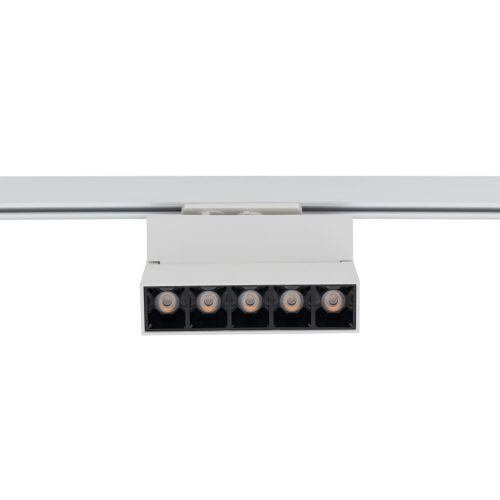 Sínre szerelhető spotlámpa, sínre szerelhető lámpa, 1 fázisú LED, 10W, 600lm, 3000K, meleg fehér, modern PROFILE FOCUS 7618, Nowodvorski