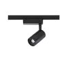 Sínre szerelhető spotlámpa sínhez, 1 fázisú LED, 9W, 600lm, 3000K, meleg fekete, modern PROFILE ZOOM 7625, Nowodvorski