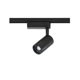   Sínre szerelhető spotlámpa, 1 fázisú LED, 9W, 660lm, 4000K, semleges fekete, modern PROFILE ZOOM 7626, Nowodvorski