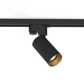   Sínre szerelhető lámpa, 1 fázisú, GU10, fekete, PROFIL MONO, 7582, Nowodvorski