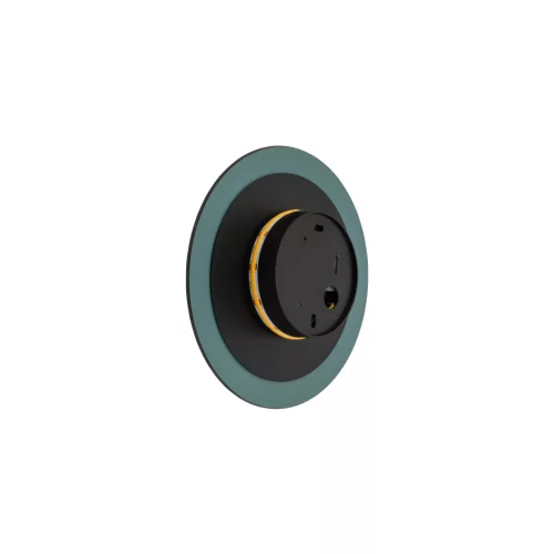Fali lámpa, felületre szerelhető LED lámpa, 7W, 30lm, 3000K, meleg ezüst, modern, RING MIRROR LED S, 10276, Nowodvorski