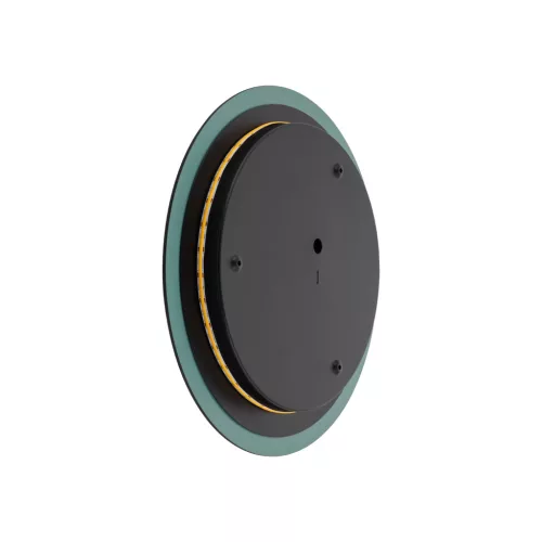 Fali lámpa, felületre szerelhető LED lámpa, 13W, 90lm, 3000K, meleg ezüst, modern, RING MIRROR LED L, 10278, Nowodvorski