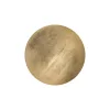 Fali lámpa, felületre szerelhető LED lámpa, 10W, 130lm, 3000K, meleg arany, modern RING WOOD LED M, 10281, Nowodvorski