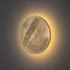 Fali lámpa, felületre szerelhető LED lámpa, 10W, 130lm, 3000K, meleg arany, modern RING WOOD LED M, 10281, Nowodvorski