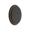 Fali lámpa, felületre szerelhető LED lámpa, 13W, 160lm, 3000K, meleg arany, modern RING WOOD LED L, 10282, Nowodvorski
