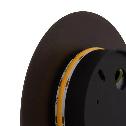 Fali lámpa, felületre szerelhető LED lámpa, 7W, 60lm, 3000K, melegbarna, modern, RING LED S, 10315, Nowodvorski