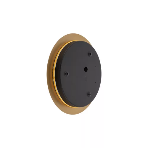 Fali lámpa, felületre szerelhető LED lámpa, 10W, 130lm, 3000K, meleg arany, modern RING LED M, 10350, Nowodvorski