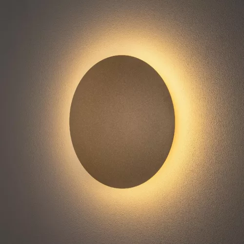 Fali lámpa, felületre szerelhető LED lámpa, 10W, 130lm, 3000K, meleg arany, modern RING LED M, 10350, Nowodvorski