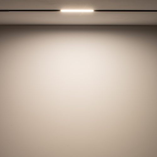 Sínre szerelhető spotlámpa sínhez, 1 fázisú LED, 9W, 400lm, 3000K, meleg fekete, ipari, LVM LINE 10143, Nowodvorski