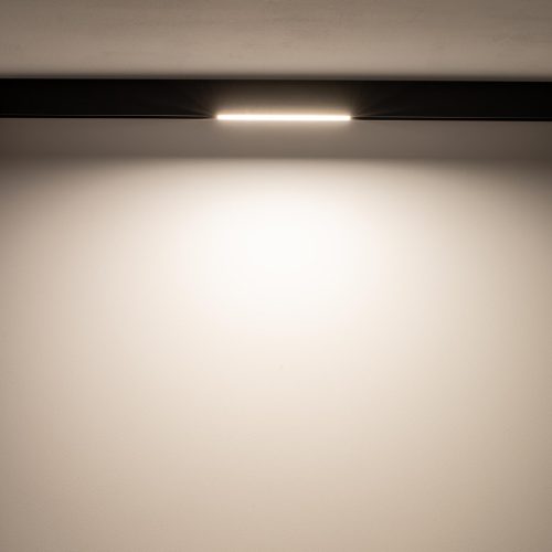 Sínre szerelhető spotlámpa sínhez, 1 fázisú LED, 9W, 400lm, 3000K, meleg fekete, ipari, LVM LINE 10143, Nowodvorski