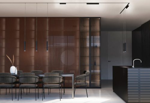 Sínre szerelhető spotlámpa, sínre szerelhető lámpa, 1 fázisú LED, 15W, 700lm, 3000K, meleg fekete, modern LVM LINE 10148, Nowodvorski