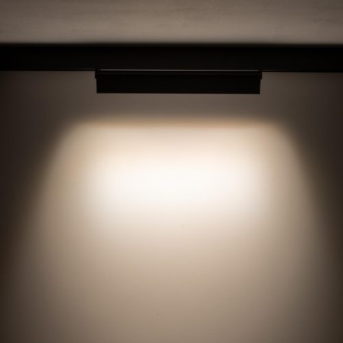 Sínre szerelhető spotlámpa Sínre szerelhető lámpa 1 fázisú LED 15W 1300lm 3000K Meleg fekete Ipari LVM FOCUS OUT 10151 Nowodvorski