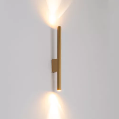 Fali lámpa, felületre szerelhető, 2x G9, arany, modern, LASER WALL, 10562, Nowodvorski