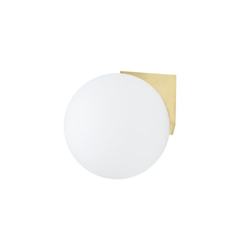 Fali lámpa, felületre szerelhető, G9, arany, vízálló, fürdőszobai, IP44, modern, ALOE, 10525, Nowodvorski