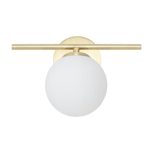 Fali lámpa, felületre szerelhető, G9, arany, vízálló, fürdőszobai lámpa, IP44, modern, ARALIA, 10527, Nowodvorski