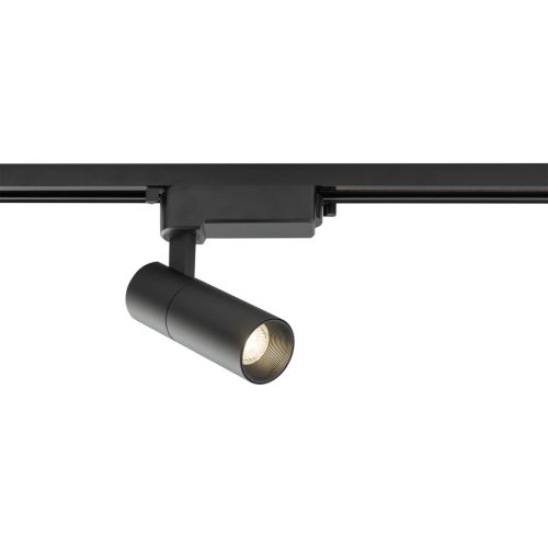 Sínre szerelhető spotlámpa, sínre szerelhető lámpa, 1 fázisú LED, 10W, 980lm, 4000K, semleges fekete, modern PROFIL TINOS 10386, Nowodvorski