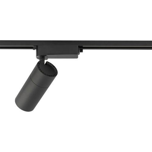 Sínre szerelhető spotlámpa, 1 fázisú LED, 30W, 2900lm, 4000K, semleges fekete, modern PROFIL TINOS 10388, Nowodvorski