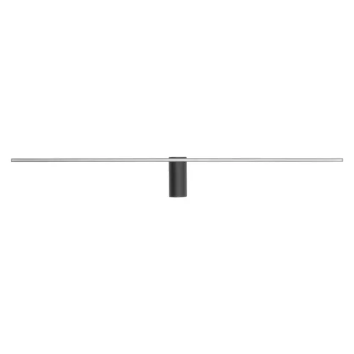 Fali lámpa, felületre szerelhető LED lámpa, 14W, 550lm, 4000K, semleges fekete, modern, SPIN LED M, 10621, Nowodvorski