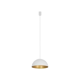   Nowodvorski Hemisphere Super S modern, GX53 fehér függesztékes mennyezeti lámpa - 10701