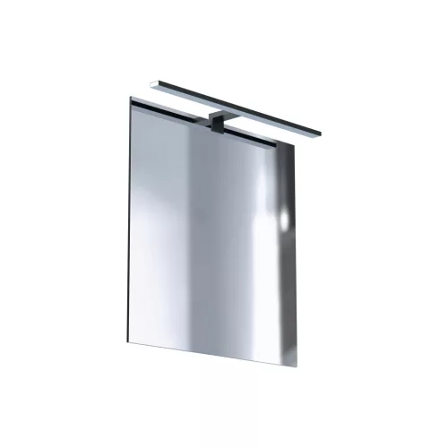 Fali lámpa, felületre szerelhető LED lámpa, 8W, 600lm, 3000K, meleg króm, vízálló, fürdőszobai, IP44, modern, CEZANNE LED S, 10665, Nowodvorski