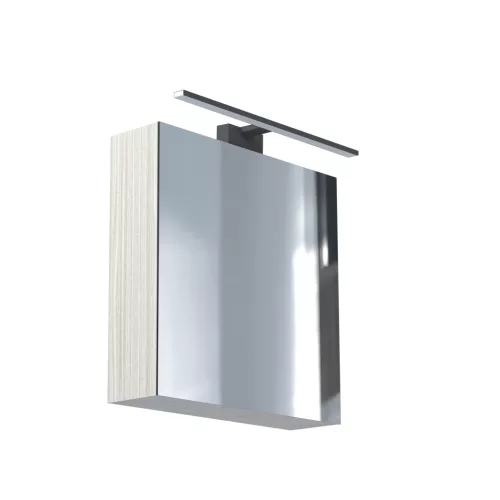 Fali lámpa, felületre szerelhető LED lámpa, 8W, 650lm, 4000K, semleges króm, vízálló, fürdőszobai, IP44, modern, CEZANNE LED S 10680, Nowodvorski